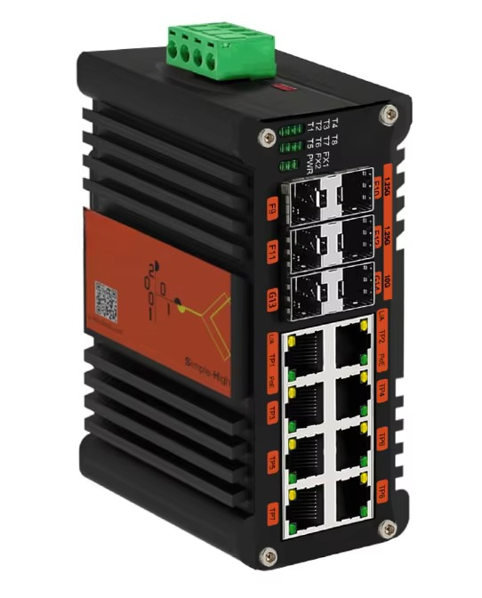 Sfp+ 10G Managed Switch 8 Port - Przemysłowy przełącznik Ethernet L2+ z 8