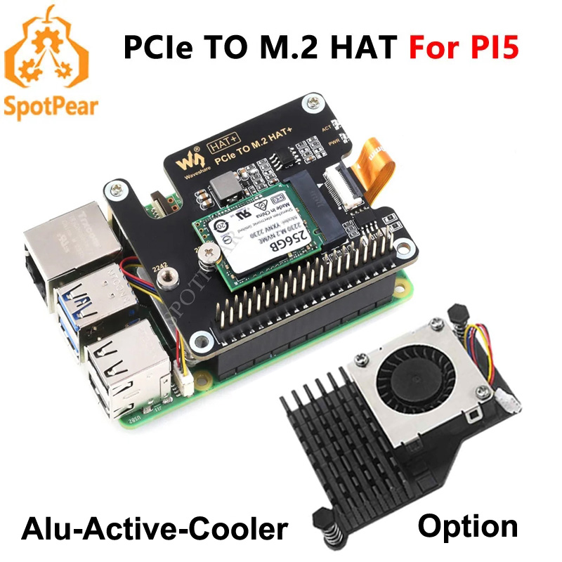 Raspberry Pi 5 8Gb - Raspberry Pi5 PCIe do M.2 NVMe