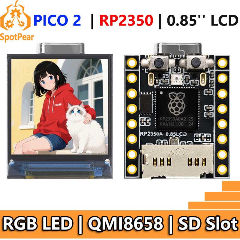 Turing Pi 2 - Raspberry Pi Pico 2 RP2350 0.85-calowy