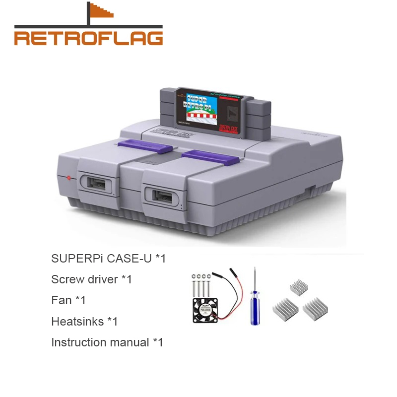 Turing Pi 2 - Obudowa Retroflag SuperPi z funkcją bezpiecznego