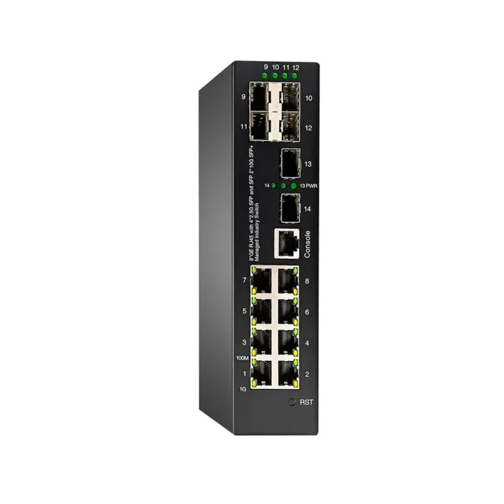 Przemysłowy przełącznik PoE 10 – Sfp+ 10G Managed Switch 8 Port recenzja i cena